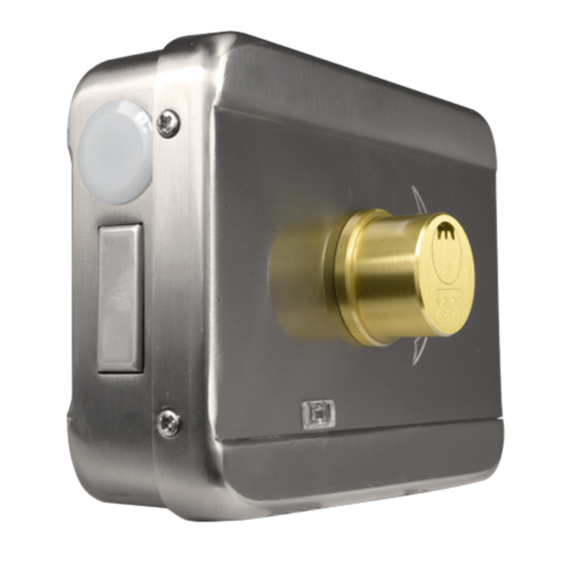 Motor lock for surface mounting, NO (Normally Open)