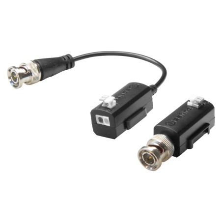 Passiver Transceiver durch Twisted Pair SAFIRE - 4 in 1 (HDTVI HDCVI AHD CVBS) - 1 Videokanal - Passiv, Verbinder der 2 Pins - U