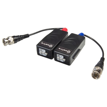 Passiver Transceiver durch verdrilltes Paar - 4N1 (HDTVI / HDCVI / AHD / CVBS) - 1 Videokanal - Passiv, Verbinder der 2 Pins - U