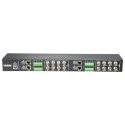 Video Balun 4N1 (HDTVI, HDCVI, AHD y CVBS) - 16 passive Kanäle - Enthält 16 BA612P-HAC - BNC Verbindung und RJ45 - Umfang: 180 ~