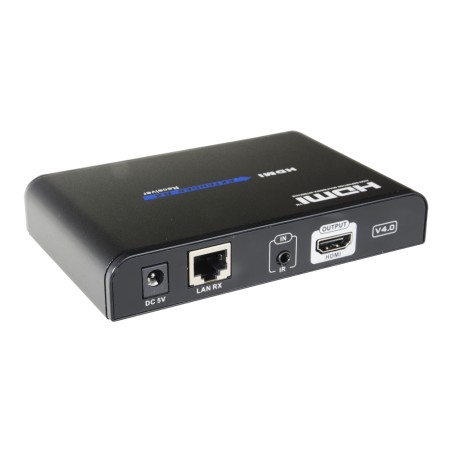 HDMI aktiver Extender 1080p  - Empfänger kompatibel mit HDMI-EXT-PRO-V2 - Bereich 120 m über Kabel UTP Cat 6 - IR-Übertragung - 