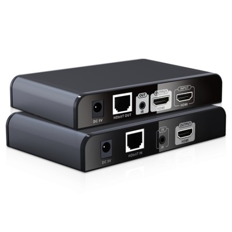 HDMI aktiver Extender 1080p  - Sender und Empfänger - Bereich 120 m über Kabel UTP Cat 6 - IR-Übertragung - Ermöglicht Punkt-zu-