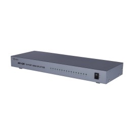 HDMI-Signal-Multiplikator - 1 HDMI-Eingang - 16 HDMI-Ausgänge - Bis 4K*2 - Maximale Ausgangslänge 25 m - Stromversorgung DC 5 V 
