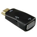 HDMI zu VGA+Audioadapter - Passiv, benötigt keine Stromversorgung - Wandeln Sie einen HDMI-Ausgang in VGA + Audio um - Auflösung
