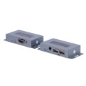 VGA / USB-Extender über UTP - Sender und Empfänger - Reichweite 100 m - Bis 1920x1440 - Über Cat-UTP-Kabel 5/5e/6 - Stromversorg