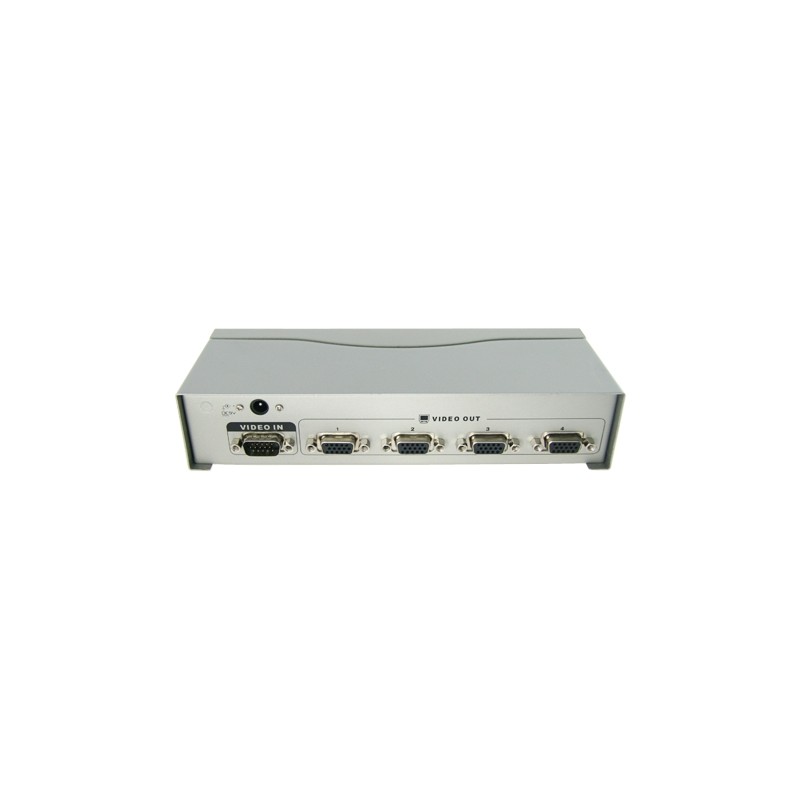 VGA Signal Multiplikator - 1 VGA-Eingang - 4 VGA-Ausgänge - VGA, SVGA, XGA, Multisync - Maximale Entfernung zu Monitoren: 65 Met