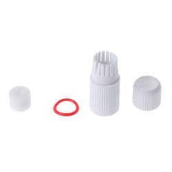 Abdeckung - Conector RJ45 -  Unterstützt Kabel zwischen 14~26AWG - Länge der Schale 5~6 mm - Wasserdicht - 5 Einheiten - CON-ACC