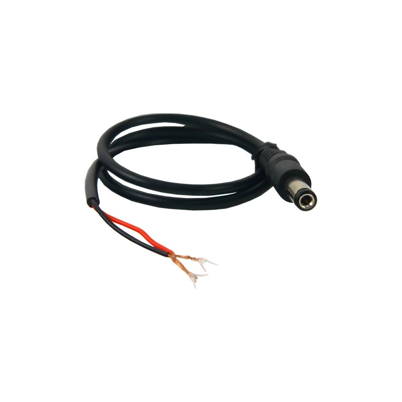 Cable red/black parallel SAFIRE - 400 mm long - Positive/negative terminals - Standard connector - Screw terminals - Allows a