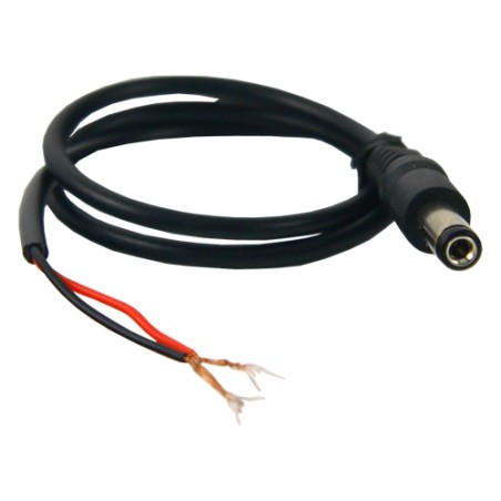 Cable red/black parallel SAFIRE - 400 mm long - Positive/negative terminals - Standard connector - Screw terminals - Allows a