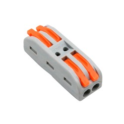 Safire - Conector de Cable - 2 Entrada y 2 Salidas - Calibre del cable 28 ~ 12AWG - Sección 0,08 ~ 4mm² - 10 unidades - CON-FAST