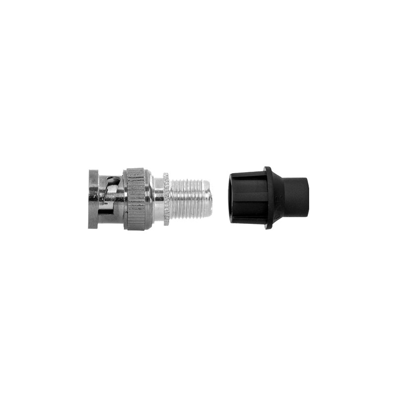 BNC-Stecker - Einfach - Schnell - Wiederverwendbar - Wiederverwertbar - Universelle Kompatibilität mit Mikrokoaxial- und RG59 - 