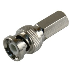 SAFIRE FAST Stecker - BNC zum Schrauben - Keine Notwendigkeit zu crimpen - 35 mm (L) - 14 mm (B) - 15 g - CON150 - 1