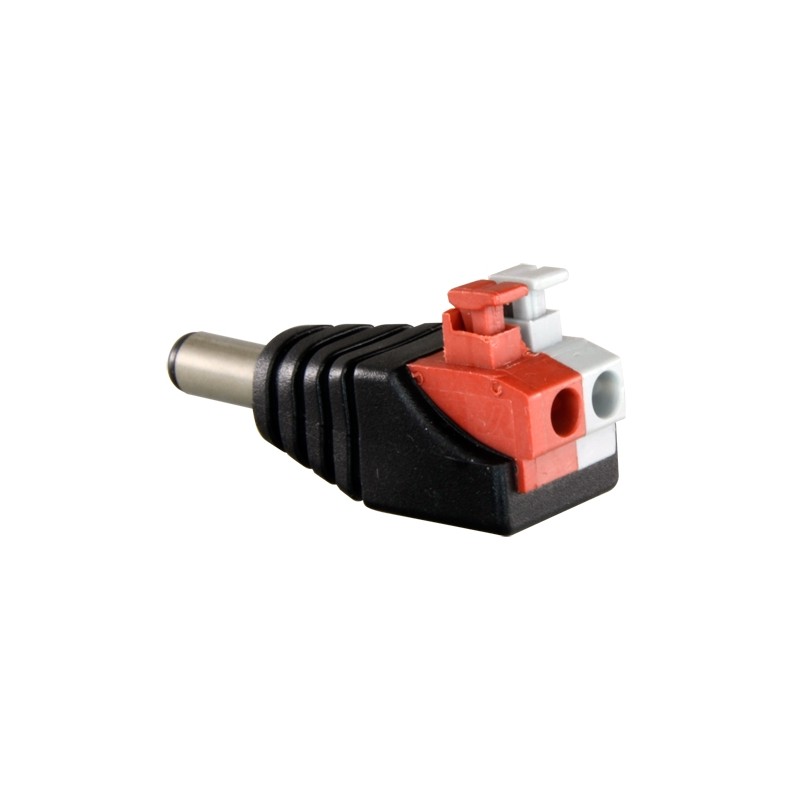 Safire - DC plug for easy connection - Output + / from 2 terminals - 38 mm (L) - 13 mm (W) - 5 g - CON280A - 1