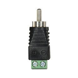 SAFIRE-Stecker - RCA-Stecker - Ausgang + / von 2 Klemmen - 36 mm (L) - 13 mm (B) - 5 g - CON295 - 1