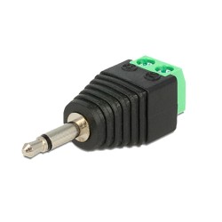 Verbinder - Jack 3.5 mm Mono - Ausgang + / von 2 Klemmen - 41 mm (L) - 14 mm (B) - 5 g - CON297 - 1