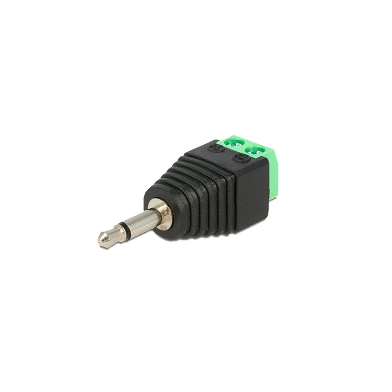 Verbinder - Jack 3.5 mm Mono - Ausgang + / von 2 Klemmen - 41 mm (L) - 14 mm (B) - 5 g - CON297 - 1