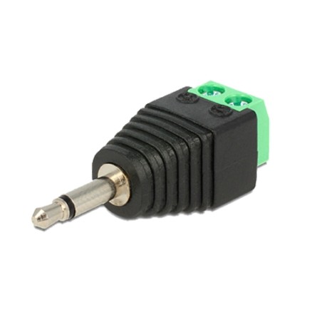 Verbinder - Jack 3.5 mm Mono - Ausgang + / von 2 Klemmen - 41 mm (L) - 14 mm (B) - 5 g - CON297 - 1