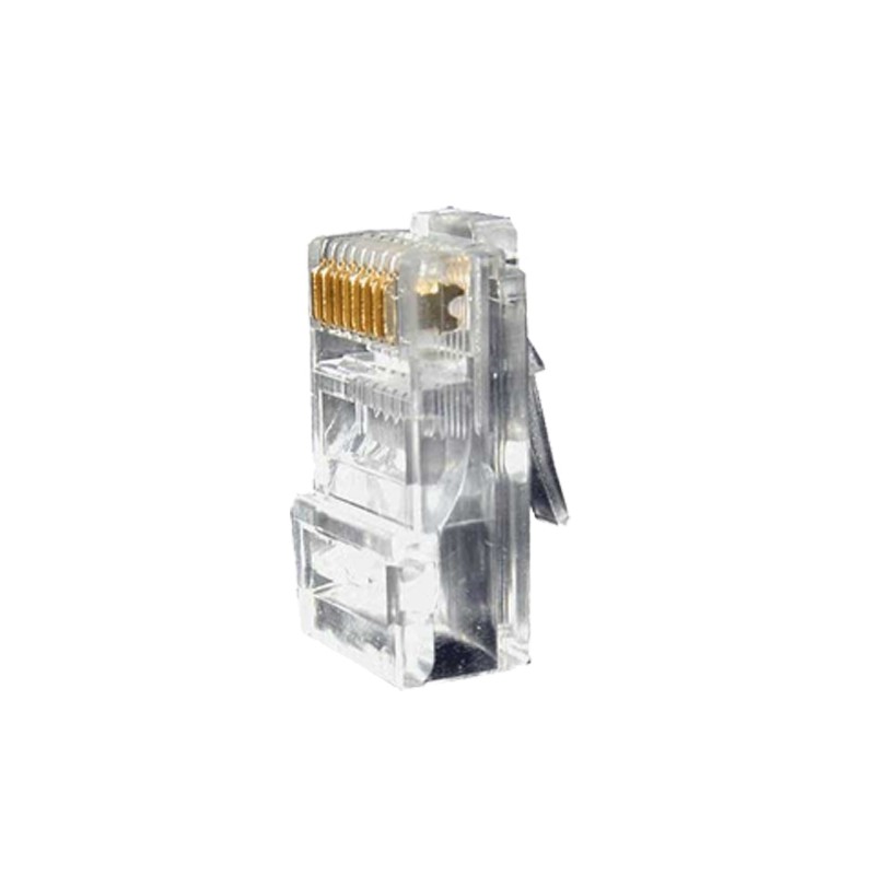 Verbinder - RJ45 zum Crimpen - Kompatibel mit UTP-Kabel - 20 mm (L) - 10 mm (B) - 5 g - CON300 - 1