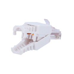 UTP-Kabelanschluss - Ausgangsstecker RJ45 - Kompatible UTP-Kategorie 6 - Einfache Installation ohne Werkzeuge - CON300-CAT6-TL -