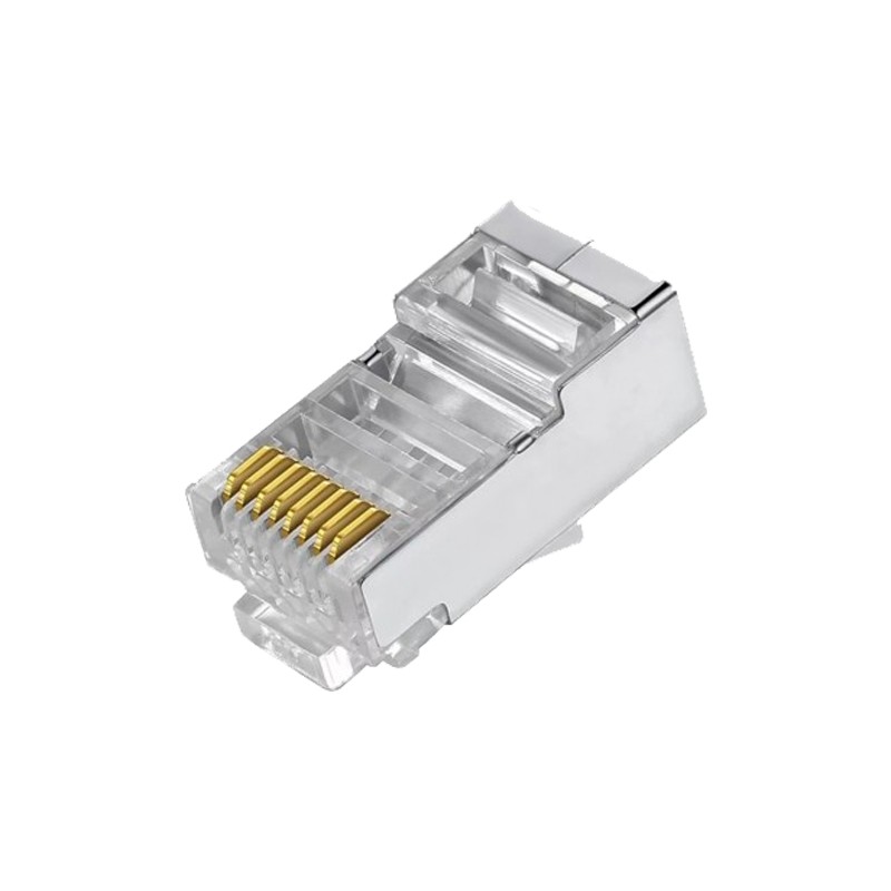 Anschlüsse - RJ45 FTP CAT 5E für Krimpung - FTP-Kabel kompatibel - 20 mm (L) - 10 mm (B) - 5 g - CON300-FTP5E - 1