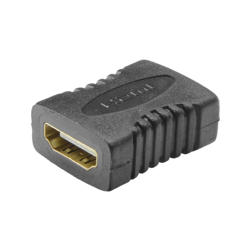 Connector - Splitter for HDMI cables - Type A connectors - To connect male/male - To convert to female - Gold-plated