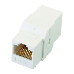Verbinder - UTP Kabelverbinder - Eingangsanschluss RJ45 - Ausgangsstecker RJ45 - Kompatible UTP-Kategorie 6 - Geringe Verluste -