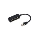 Getrennter RJ45 für Kategorie 5,6 und 7 - Geringe Verluste - RJ45-SPLIT-3P - 1