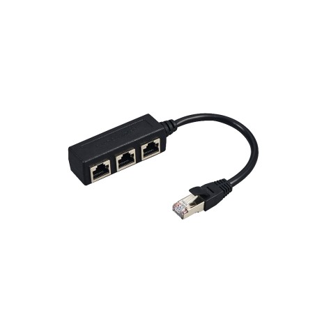 Getrennter RJ45 für Kategorie 5,6 und 7 - Geringe Verluste - RJ45-SPLIT-3P - 1