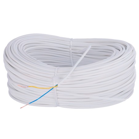 2 conductors - Flexible electrolytic copper conductor Class 5 - Insulation and sheath made of polyolefin LSH0 - 100 meter roll