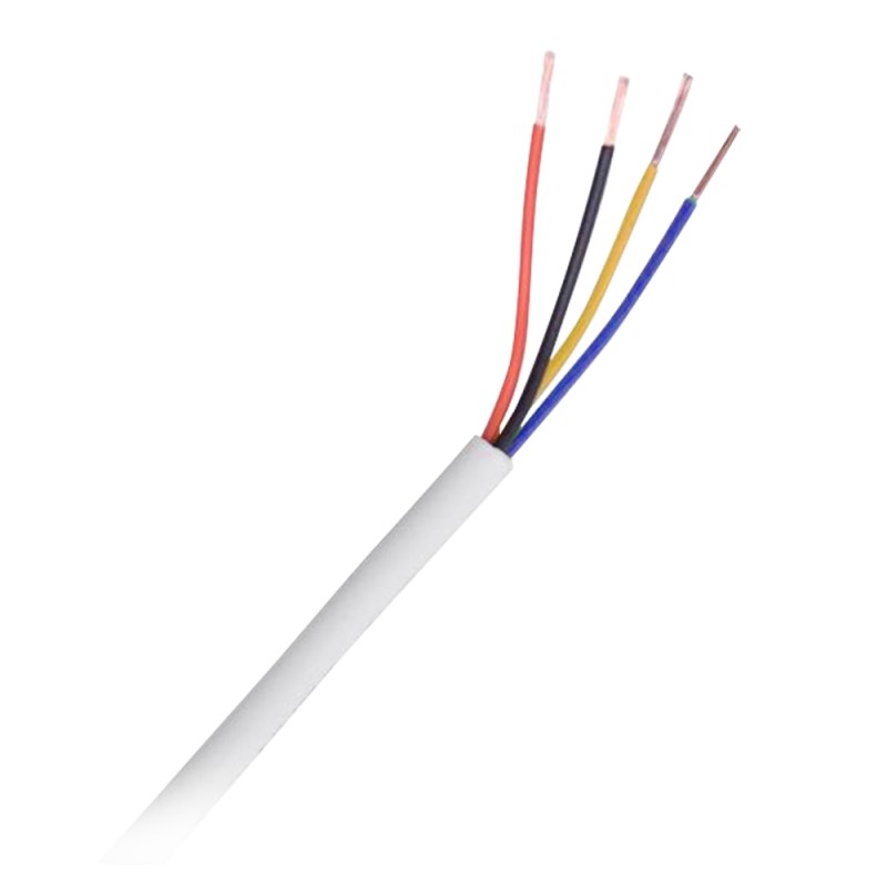 4 Leiters - Flexibles Elektrolytkupfer Leiter Klasse 5 - Bildschirm Aluminium Polyester + Drainage CuSn - Rolle von 100 Metern -