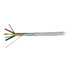 4 Signal Drivers + 2 Power - Conductor Flexible Electrolytic Copper - Screen Aluminum Polyester + Drainage CuSn - Reel of 10