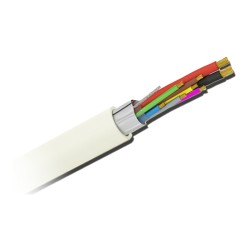 8 signal drivers + 2 power - Flexible electrolytic copper conductor class 5 - Screen aluminum polyester + drainage CuSn - Rol