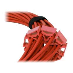 Kabelorganisator - Zulässige Durchmesser 5~7.6 mm - Bis zu 30 Kabel zur gleichen Zeit - Flexibles Material - CBOX-CABLE-COMB - 1