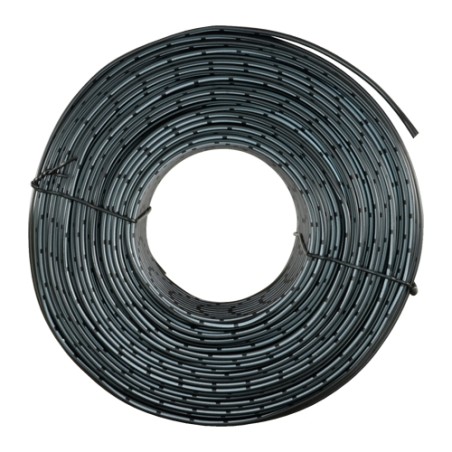 Kabelrolle von 100 Metern - Farbe Schwarz und Rot - Parallel DC - 2 x 0.75 mm - Innenleiter CCA 11/0.3 mm - PVC-Isolierung 2.5 m