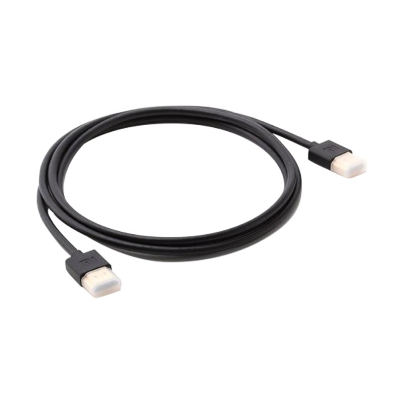HDMI-Kabel - HDMI Typ A Stecker - Hohe Geschwindigkeit - 1 m - Farbe schwarz - Korrosionsschutz-Steckverbinder - HDMI1-1 - 1