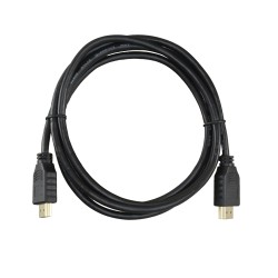 HDMI cable - HDMI Type A male - High Speed - 1.8 m - Black - Corrosion-resistant connectors - HDMI1-2 - 1