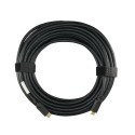 HDMI cable - HDMI Type A male - Reinforced and shielded - 25 m - Black - Corrosion-resistant connectors - HDMI1A-25