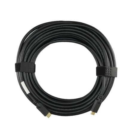 HDMI cable - HDMI Type A male - Reinforced and shielded - 25 m - Black - Corrosion-resistant connectors - HDMI1A-25