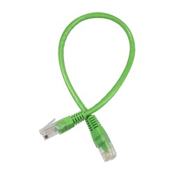 UTP Safire Kabel - Ethernet - Verbinder RJ45 - Kategorie 5E - 0.3 m - Grüne Farbe - UTP1-03GN - 1
