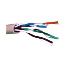 UTP Safire Kabel - Kategorie 5E - Rolle von 305 Meter | Durchmesser 5 mm - CCA Leitungsdraht  - Graue Farbe - Zertifikat ISO/IEC