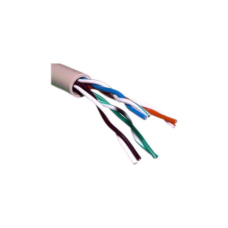 UTP Safire Cable - Category 5E - 305 Meter Reel - Gray Color - 5.5 mm Diameter - Halogen-Free - UTP5E-300-H - 1