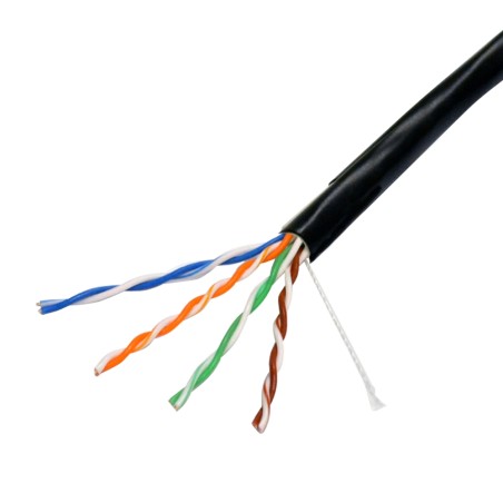 UTP Safire Cable - Category 6 - Meets 90m Fluke test - 305 meter roll - CCA conductor wire - Special cover for the