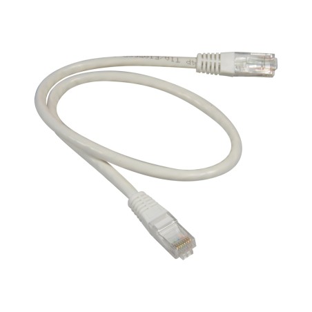 UTP Safire cable - Category 6A - OFC conductor, 99.9% copper purity - Ethernet - RJ45 connector - 0.5 m - UTP6A-05W - 1