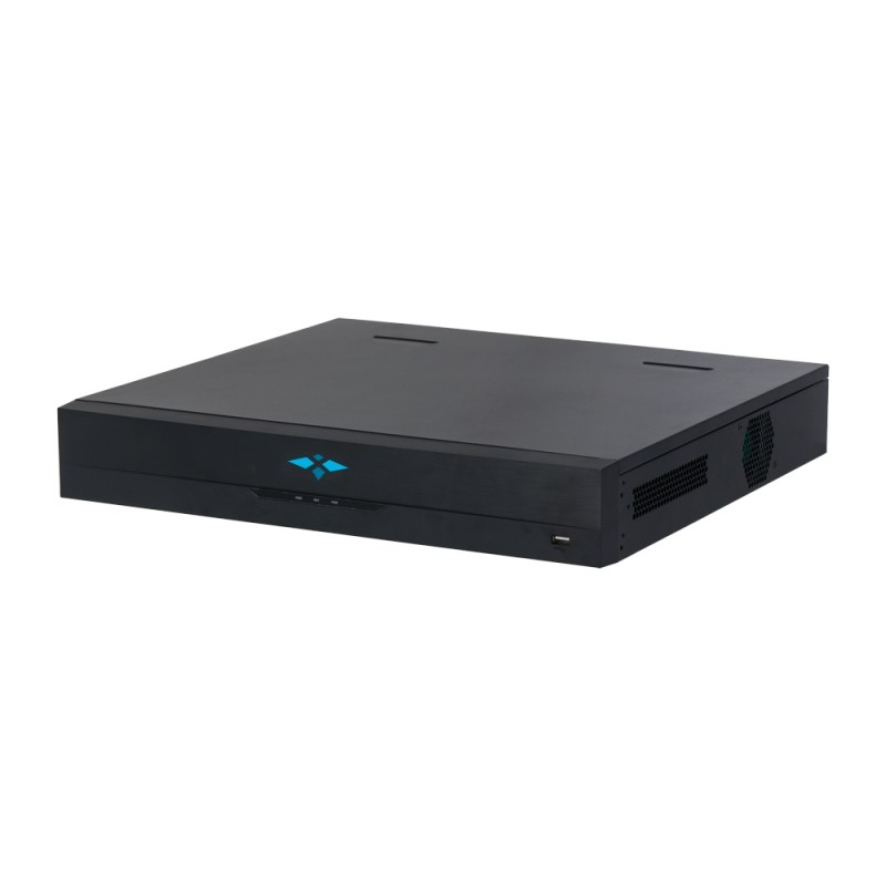 Video recorder 5n1 X-Security - 32 CH HDTVI/HDCVI/AHD/CVBS (4K) + 32 IP (8Mpx) - Audio via coaxial - 4 SATA ports up to 16