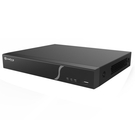 Safire Smart - NVR-Rekorder für IP-Kameras Reihe B2 - 8CH PoE-Anschlüsse / Komprimierung H.265S / 1HDD - Auflösung bis zu 12Mpx 