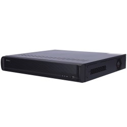 Safire Smart - Grabador NVR para cámaras IP gama B2 - 32CH vídeo / PoE 16CH / H.265+ / 4HDD - Resolución hasta 12Mpx / Ancho de 