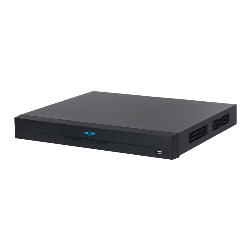 Videorekorder 5n1 X-Security - 32 CH HDTVI/HDCVI/AHD/CVBS (4K) + 32 IP (8Mpx) - Audio über Koaxial - 2 SATA-Anschlüsse bis zu 16