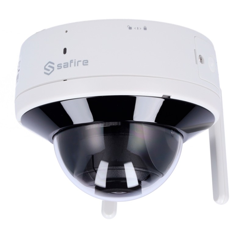 IP dome camera 4 megapixels - 1/2.7" progressive scan CMOS - WIFI with hotspot connection - H.265+ / H.265 compression - lens