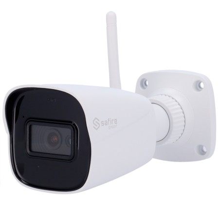 Safire Smart - Bullet WiFi Camera E1 Artificial Intelligence - Resolution 4 Megapixels (2566x1440) - Lens 2.8 mm | Audio IN | I
