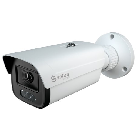 Safire Smart - Bullet-IP-Kamera-Reihe E1 Night Color  - Auflösung 4 Megapixel (2566x1440) - Objektiv 2.8 mm | MIC | LED 30m - KI